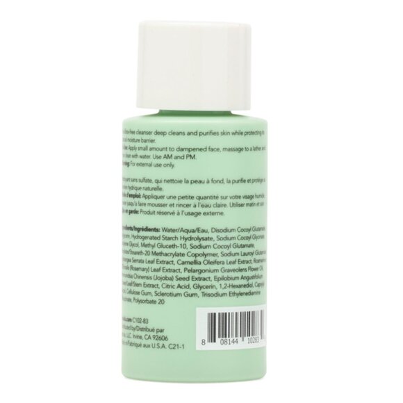 BOSCIA Clear 1.01oz Travel Size Purifying Cleansing Gel - Picture 2 of 2